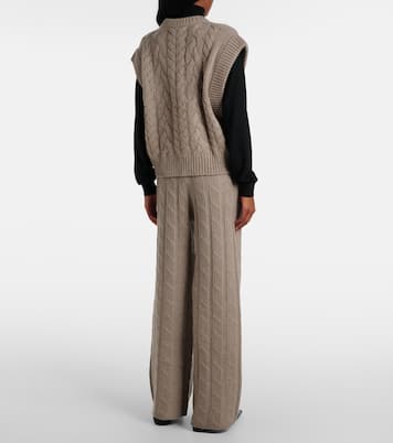 Pull sans manches Hayley en cachemire | Lisa Yang
