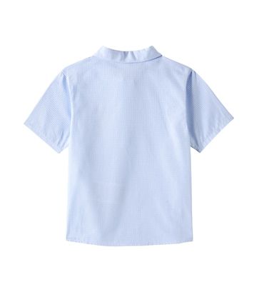 Baby - Camicia in cotone a quadri | Gucci Kids