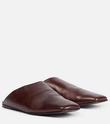 Alba leather mules | Loro Piana