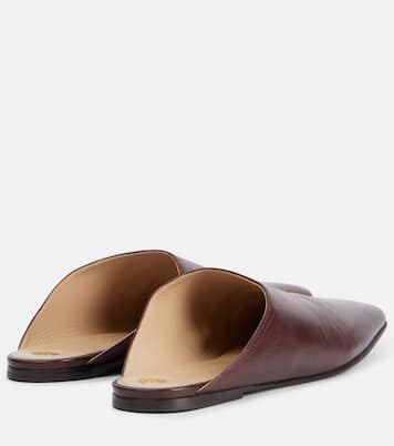 Alba leather mules | Loro Piana