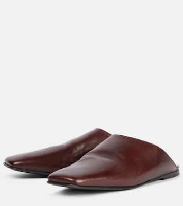 Alba leather mules | Loro Piana