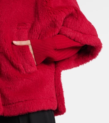Mantella in teddy di lana e seta | Max Mara