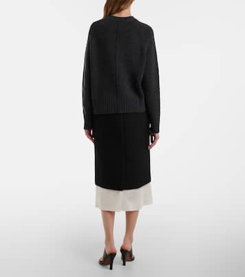 Wool and cashmere sweater | Jardin des Orangers