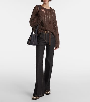 Mid-Rise Bootcut Jeans | Brunello Cucinelli