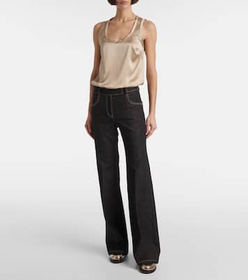 Mid-Rise Bootcut Jeans | Brunello Cucinelli