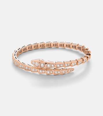 Bracelet Serpenti Viper en or rose 18 ct et diamants | Bvlgari