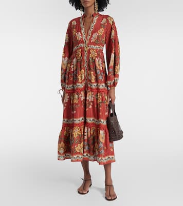 Abito midi Garden Delight in misto cotone | Farm Rio