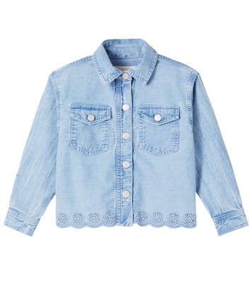 Veste Niobe brodée en jean | The New Society