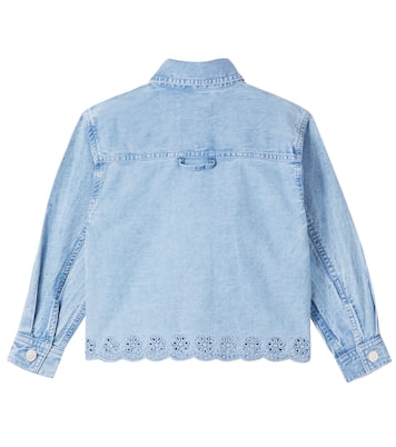 Veste Niobe brodée en jean | The New Society