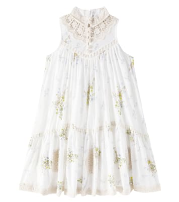 Kleid Doly aus Baumwoll-Voile mit Spitze | Petite Amalie  
