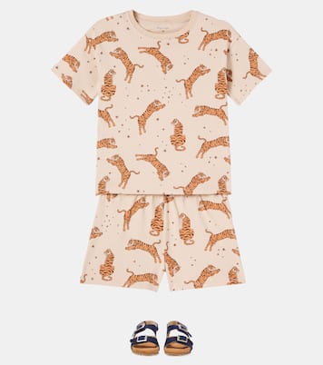 T-shirt e shorts Lin in cotone | Konges Sløjd