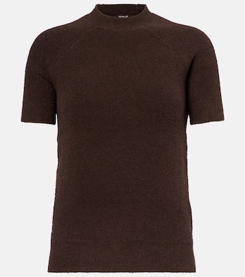 Top de rizo en mezcla de algodón | Toteme