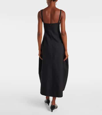 Gabardine midi dress | Jil Sander