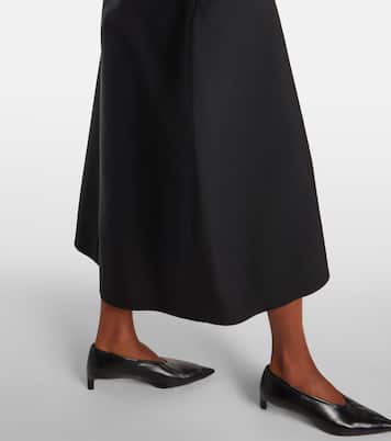 Gabardine midi dress | Jil Sander
