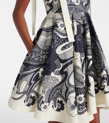 Minikleid Mickey aus Leinen | Alémais