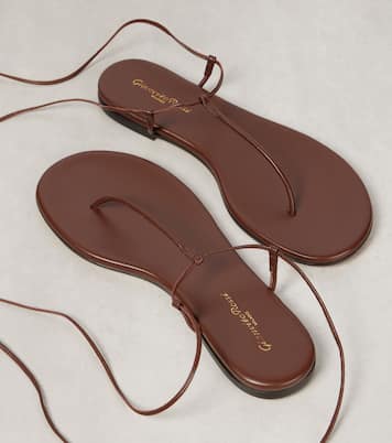 Sandalen Gwyneth aus Leder | Gianvito Rossi