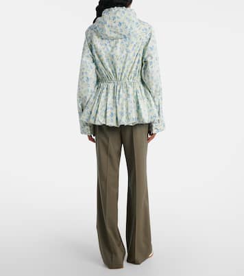 Floral peplum jacket | Loewe