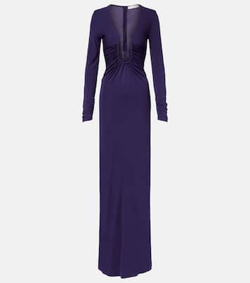 Arced Palm cutout gathered gown | Christopher Esber