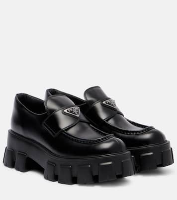 Loafers Monolith aus Leder | Prada