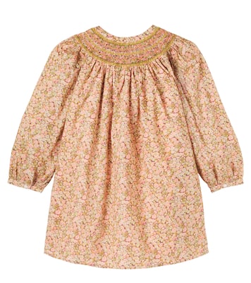 Jadwiga floral smocked cotton dress | Bonpoint