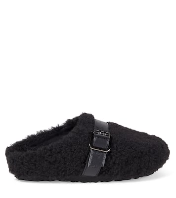 Faux shearling mules | Stella McCartney Kids