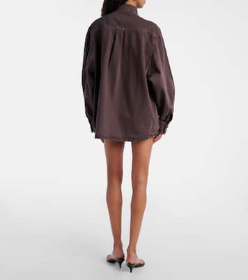 Oversized denim overshirt | Magda Butrym