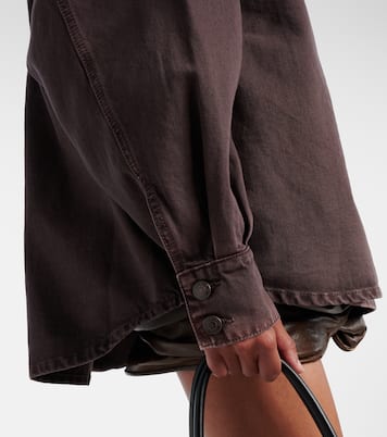Oversized denim overshirt | Magda Butrym