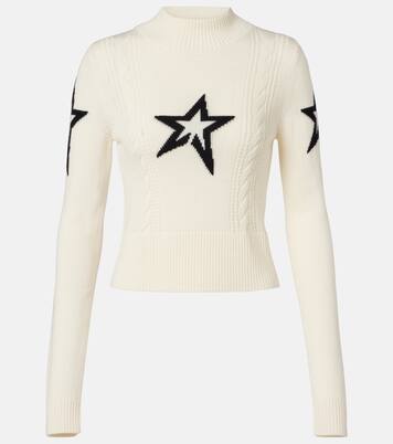 Intarsia wool sweater | Perfect Moment