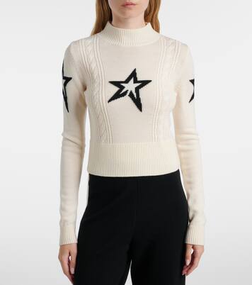 Intarsia wool sweater | Perfect Moment
