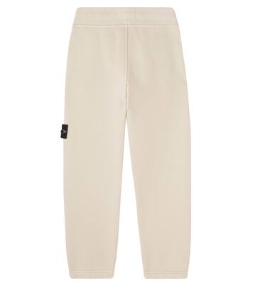 Compass cotton jersey sweatpants | Stone Island Junior