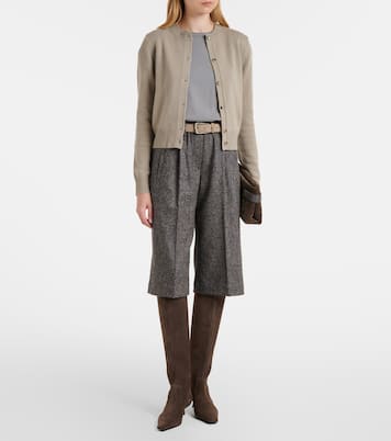 Cashmere cardigan | Jardin des Orangers