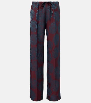 프린트 와이드 팬츠 | Dries Van Noten
