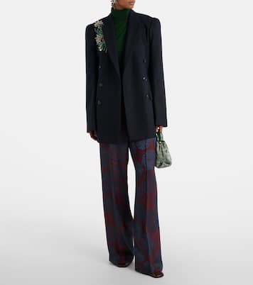 프린트 와이드 팬츠 | Dries Van Noten