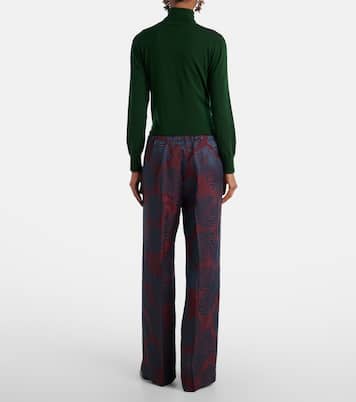 프린트 와이드 팬츠 | Dries Van Noten
