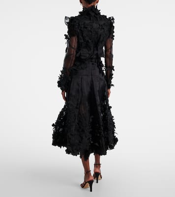 Robe Hypnotic aus Seidenorganza | Zimmermann