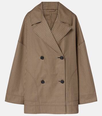 Checked cotton blazer | Toteme
