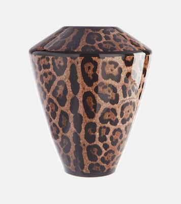 Leopardo Large porcelain vase | Dolce&Gabbana Casa