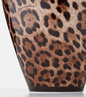 Leopardo Large porcelain vase | Dolce&Gabbana Casa