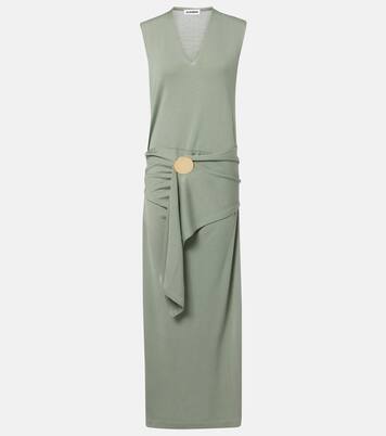 Virgin wool maxi dress | Jil Sander