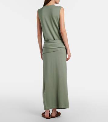 Virgin wool maxi dress | Jil Sander