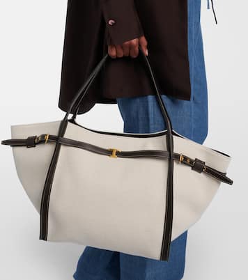 Tim Medium canvas tote bag | Tod's