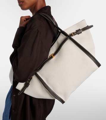 Tim Medium canvas tote bag | Tod's