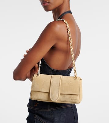 Schultertasche Bambino Chaîne aus Veloursleder | Jacquemus