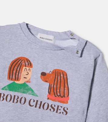 Baby Sweatshirt Friends in a Pickle aus Jersey | Bobo Choses