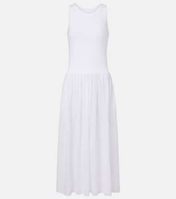 Midikleid Amelia aus einem Baumwollgemisch | Velvet