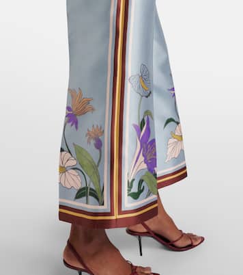 Alfie floral satin culotte | Alémais