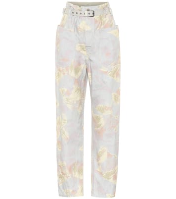 Pantaloni Rinny in cotone e lino | Marant Etoile