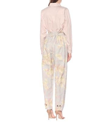 Pantaloni Rinny in cotone e lino | Marant Etoile