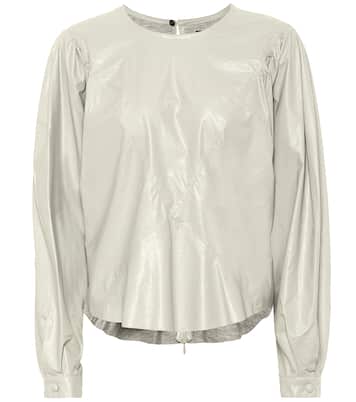 Top Dobson en cuir synthétique | Isabel Marant