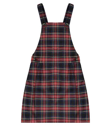 Vestido en mezcla de lana | Dolce&Gabbana Kids